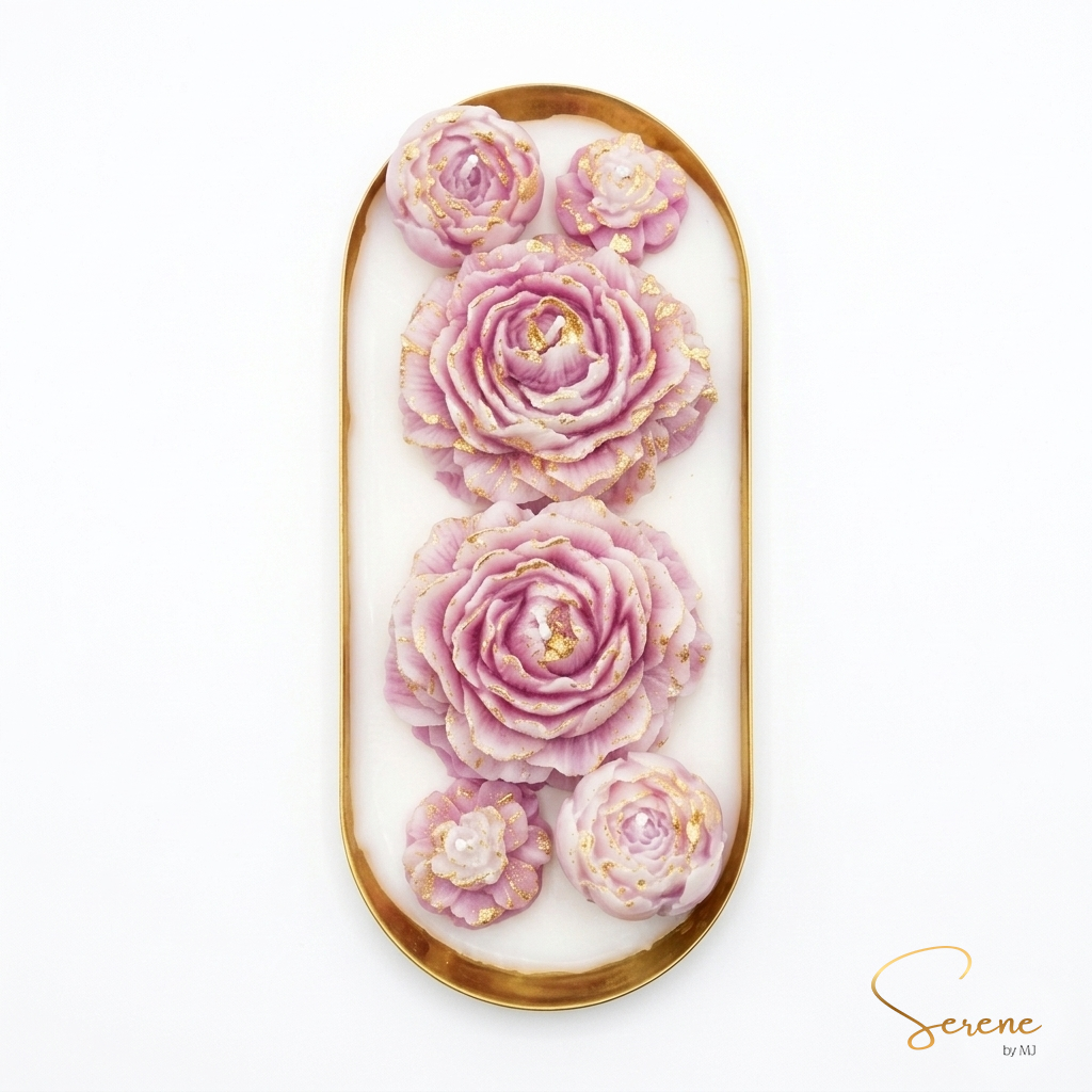Peony Éclat Candles